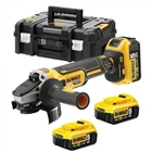 Акумуляторна кутова шліфувальна машина DeWALT DCG405P3 3 акб 5 Ah, з/п, кейс (DCG405P3)