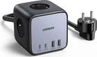 Зарядное устройство Ugreen USB 3-контактная розетка DigiNest Cube 65W USB C Power Strip GaN (YM1482)