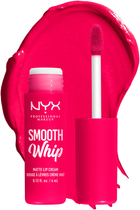 Matowa szminka w płynie NYX Professional Makeup Smooth WHip 10 Pillow Fight 4 ml (800897131203) - obraz 1