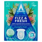 Таблетки для чищення унітазу Astonish Eucalyptus 8 шт.