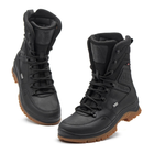 Берцы зимние тактические кожаные с мембраной Gore-Tex PAV Style Lab HARLAN 805 р.37 25см чорные (456222284547) - изображение 3