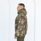Бушлат камуфляжный зимний Осень на флисе и синтепоне, мужская зимняя куртка на резинке 58 - изображение 3