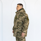 Бушлат Горка камуфляжный зимний Пиксель, мужская зимняя куртка утяжкой 48 - изображение 4
