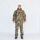 Бушлат Горка камуфляжный зимний Пиксель, мужская зимняя куртка с утяжкой 52 - изображение 9