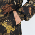 Бушлат камуфляжний зимовий темний Клен на флісі та синтепоні, чоловіча зимова куртка на гумці 54 - зображення 8