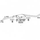 Глушник середній MTS 01.50197 Opel Omega 852250