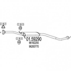 Глушитель средний MTS 0159290 Daewoo Lanos