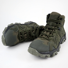 Ботинки кожаные OKSY TACTICAL Olive демисезонные 42 размер - изображение 4