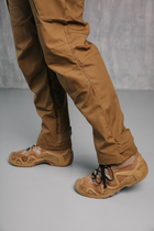 Чоловічі міцні штани «Kayman» койот із посиленими зонами та накладними кишенями Rip-stop 30-32 - зображення 4