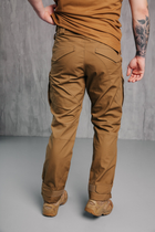 Чоловічі міцні штани «Kayman» койот із посиленими зонами та накладними кишенями Rip-stop 32-32 - зображення 6