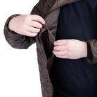 Куртка підстібка утеплювач універсальна для повсякденного носіння UTJ 3.0 Brotherhood коричнева 58 (OPT-13501) - зображення 6