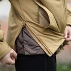 Куртка подстежка утеплитель универсальная для повседневной носки Brotherhood коричневая 58/170-176 (OPT-13501) - изображение 9