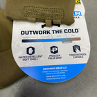 Перчатки тактические Mechanix ColdWork Base Layer Coyote, Койот, размер XL, сенсорные, теплые зимние перчатки - изображение 12