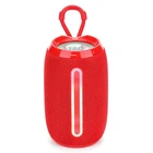 Портативна Bluetooth-колонка TG653 USB/TF 5W з ремінцем червоний