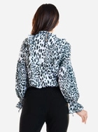 Bluzka damska z krótkim rękawem Awama A259 XL Czarno-biała (5902360535558) - obraz 2