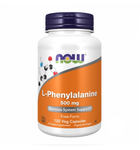 Фенилаланин L-Phenylalanine Now Foods 500 мг 120 капсул