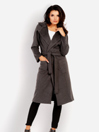 Пальто жіноче Awama A152 XL Графіт (5902360568556) - зображення 1