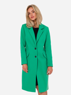 Пальто жіноче Made Of Emotion M758 M Зелене (5905563713655) - зображення 3