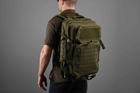 Тактический рюкзак 2E 45L зеленый - изображение 2