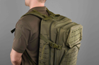 Тактический рюкзак 2E 45L зеленый - изображение 6