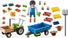 Набір фігурок Playmobil Country Tractor with Trailer (4008789712493) - зображення 3