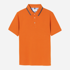Koszulka polo męska Tatuum JAY 3 T2216.466 XXL Pomarańczowa (5900142165627) - obraz 1