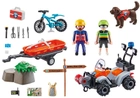 Zestaw figurek Playmobil Rescue Action Mountain Biker Rescue (4008789706621) - obraz 3