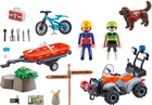 Zestaw figurek Playmobil Rescue Action Mountain Biker Rescue (4008789706621) - obraz 4