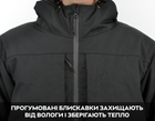 Зимняя тактическая куртка Eagle с подкладкой Omni-Heat и силиконовым утеплителем Black 4XL - изображение 9