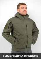 Зимова тактична куртка Eagle з підкладкою Omni-Heat та силіконовим утеплювачем Olive Green XL - зображення 4