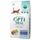 Сухий корм для кішок Optimeal Adult Cat Sterilised Salmon для стерилізованих/кастрованих з лососем