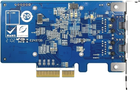 Мережева карта QNAP Dual-port RJ45 10GbE PCIe Gen3 x4 (QXG-10G2T-X710) - зображення 6
