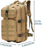 Штурмовой тактический рюкзак 35 L Combat 50х28х25 см (sum0024123) Койот - изображение 6