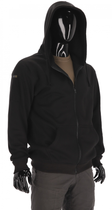 Тактический Худи на молнии милитари Casual Zipped Hoodie 281z Black 3XL - изображение 5