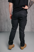 Чоловічі міцні штани «Kayman» чорний колір Поліція із посиленими зонами та накладними кишенями Rip-stop 38-34 - зображення 6