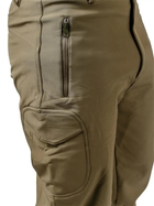 Утеплені тактичні штани Eagle PA-01 Soft Shell на флісі Olive Green M - зображення 6