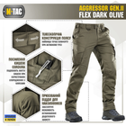 M-Tac брюки Aggressor Gen II Flex Dark Olive 42/34 - изображение 3