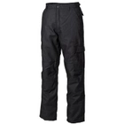 Штани польові зимові MFH US Combat Pants Чорні XL - зображення 1
