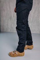 Чоловічі міцні штани «Kayman» темно-синій ДСНС із посиленими зонами та накладними кишенями Rip-stop 30-32 - зображення 4