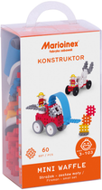 Konstruktor Marioinex Mini Waffle Strazak 60 elementów (5903033903780) - obraz 1