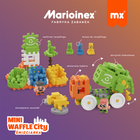 Konstruktor Marioinex Mini Waffle City Smieciarka 148 elementów (5903033903131) - obraz 3