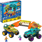 Konstruktor Mega Bloks Hot Wheels Monster Trucks Mega-Wrex Tor Obstacle Course 332 elementów (194735102662) - obraz 1