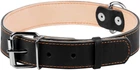 Нашийник Collar подвійний (ширина 35 мм, довжина 48-63 см) Чорний (02791Collar)
