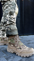 Зимние военные штаны пиксель ЗСУ, брюки пиксель зимние штаны тактические с наколенниками ВСУ на синтепоне 48 - изображение 2