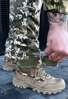 Зимові військові штани піксель ЗСУ, штани піксель зимові штани тактичні з наколінниками ЗСУ на синтепоні 54 - зображення 6