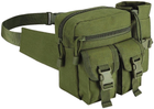 Тактическая поясная, набедренная сумка 15х18х6,5 см Edibazzar Хаки (2000002731313) - изображение 1