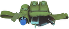 Тактическая поясная, набедренная сумка 15х18х6,5 см Edibazzar Хаки (2000002731313) - изображение 5
