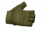 Перчатки тактические с открытыми пальцами Pentagon Duty Mechanic L Оливковый - изображение 3