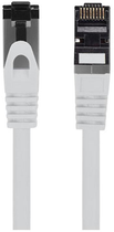 Patchcord Lanberg S/FTP Cat 8 3 m Grey (5901969437935) - obraz 1