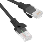 Патч-корд Lanberg UTP Cat 6 1 м Black (5901969434347)